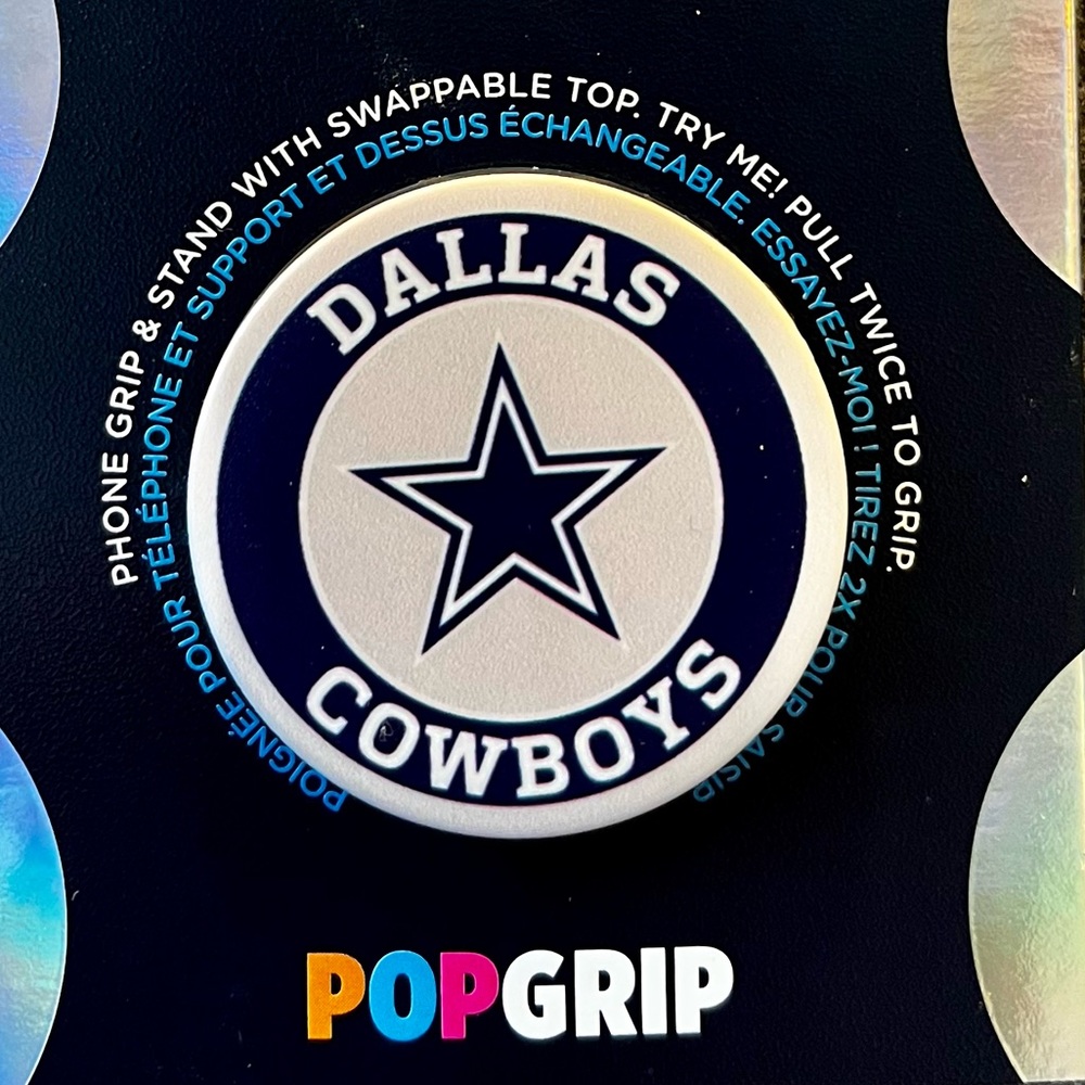 Dallas Cowboys Pop Grip